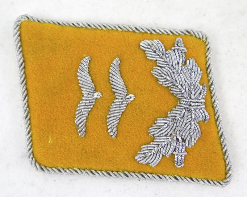 WW2 German Luftwaffe officers flyer/paratrooper lieutenant collartabs and shoulderboards