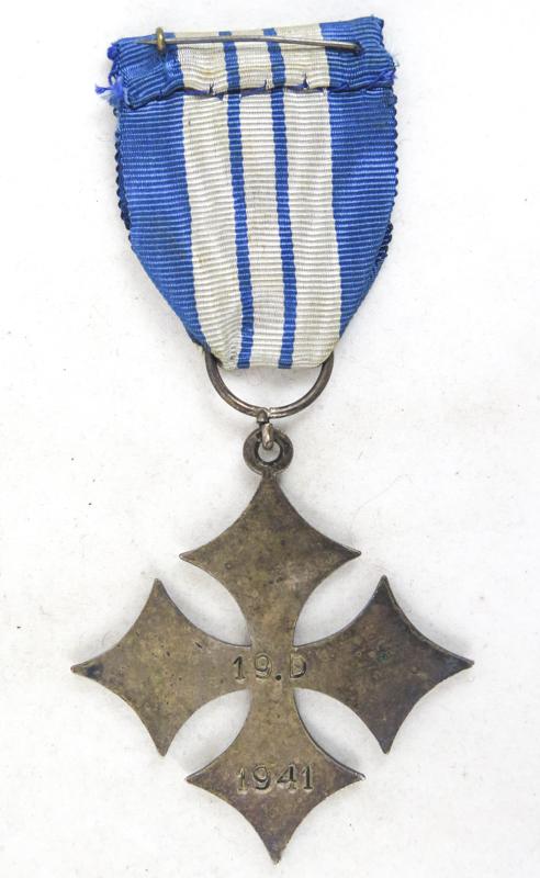 Finnish 1941-44 Campaign cross - 19th division