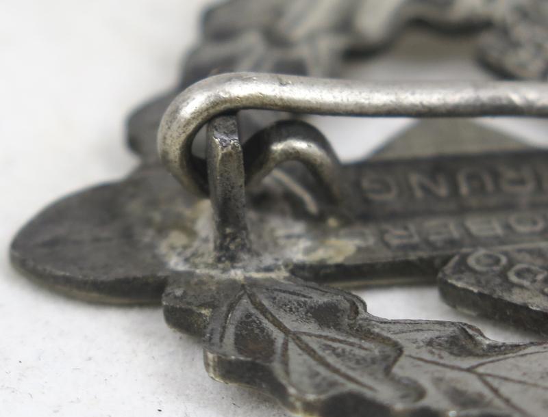 WW2 German SA sport badge silver class - 3rd type