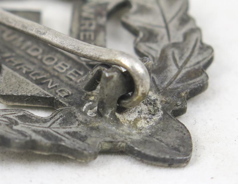 WW2 German SA sport badge silver class - 3rd type