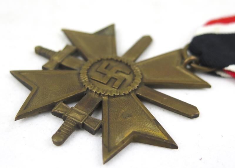 WW2 German war merit cross 2nd class with swords - maker 11 Grossmann
