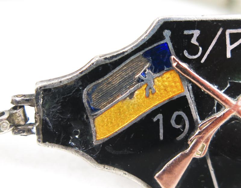 Pre-war Finnish soldier sweet heart commemoration bracelet - PR 1933